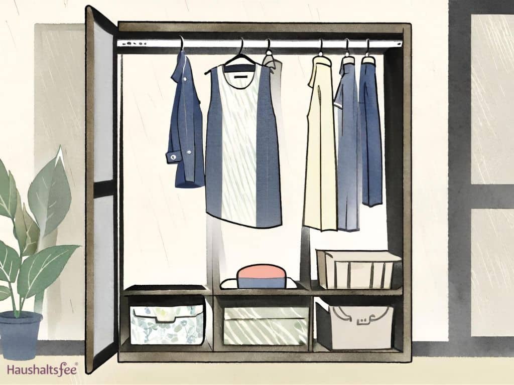 Ordnung im Kleiderschrank: 7 geniale Beispiele für mehr Überblick