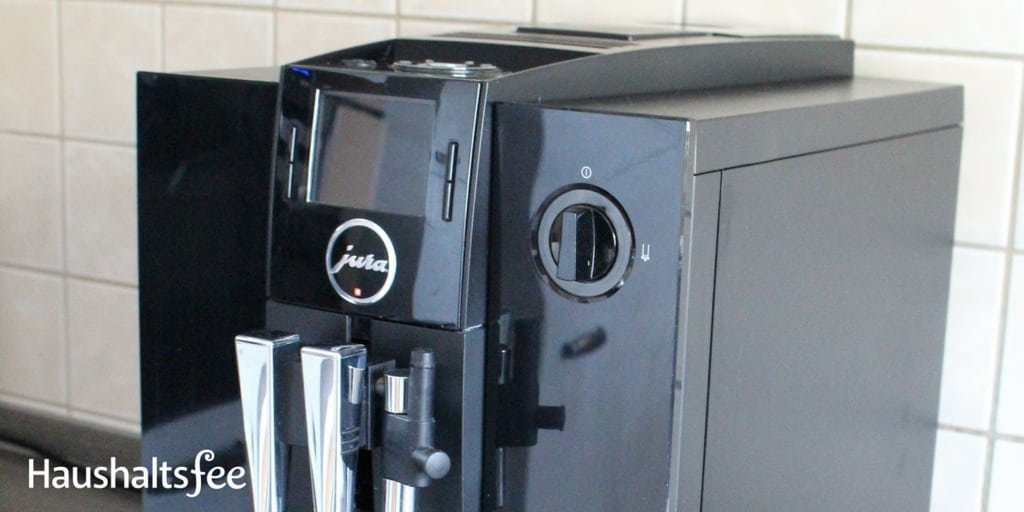 Frisch geputzter Kaffeevollautomat