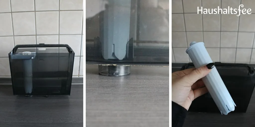 Wassertank des Jura Kaffeevollautomat reinigen