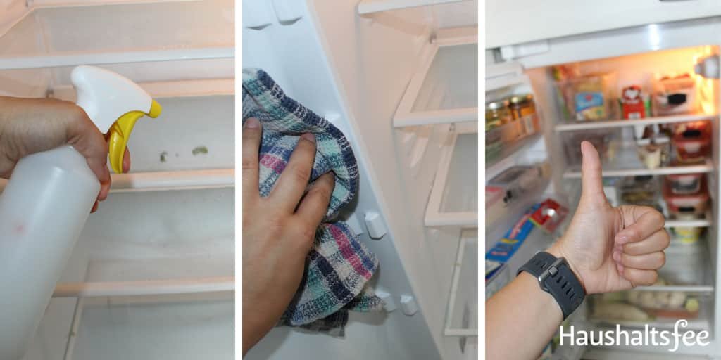 Selbstgemachter Reiniger zum Kühlschrank reinigen