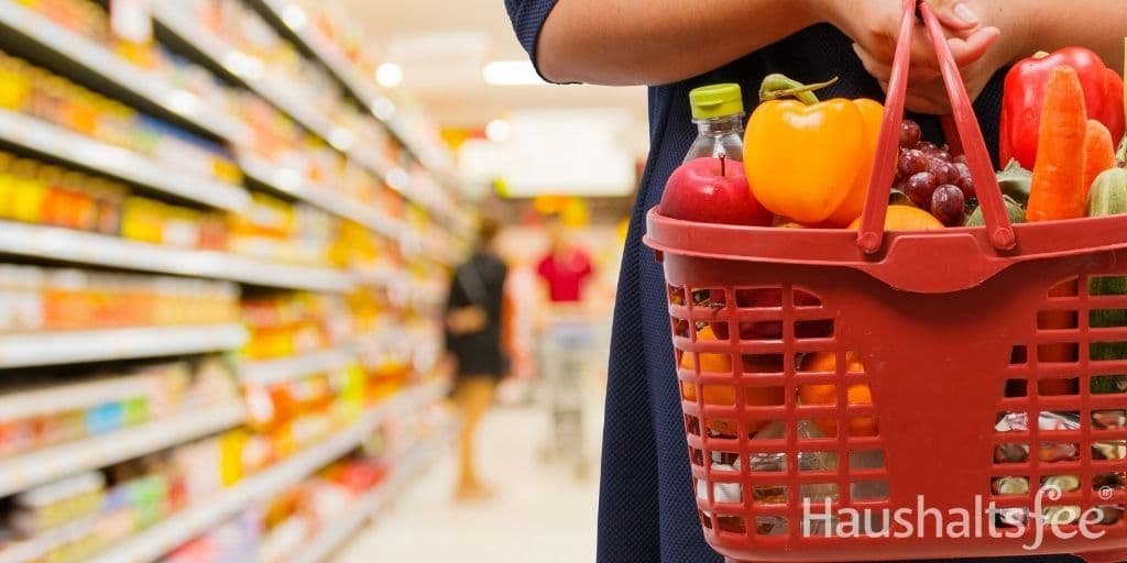Geld sparen im Haushalt beginnt beim Einkaufen im Supermarkt