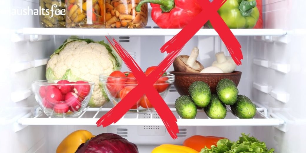 Paprika nicht in den Kühlschrank