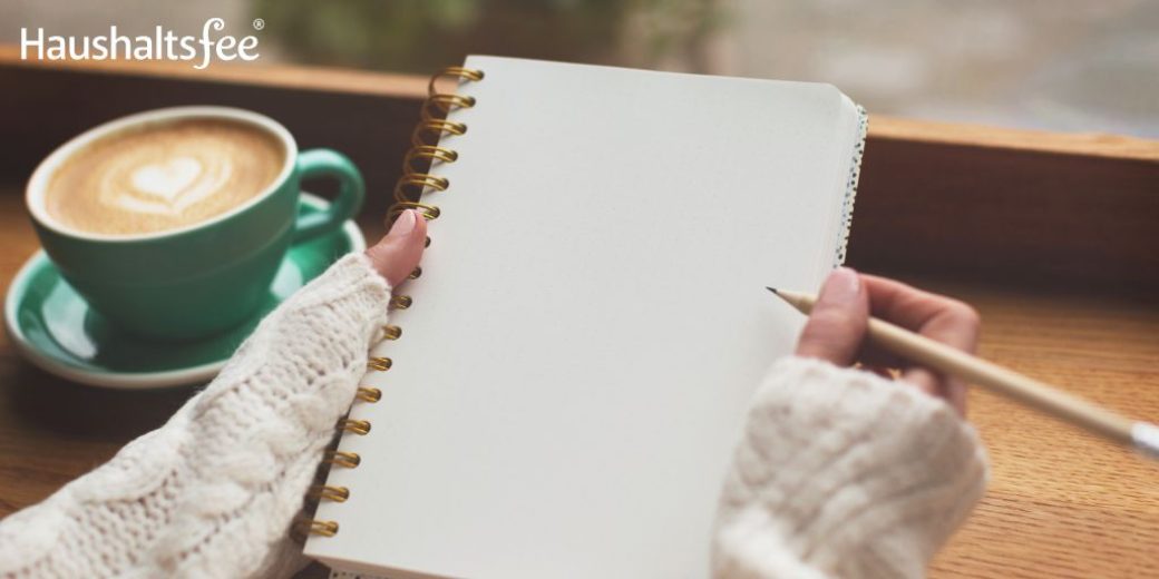 Führe ein Journal über deine Ausmisterfolge
